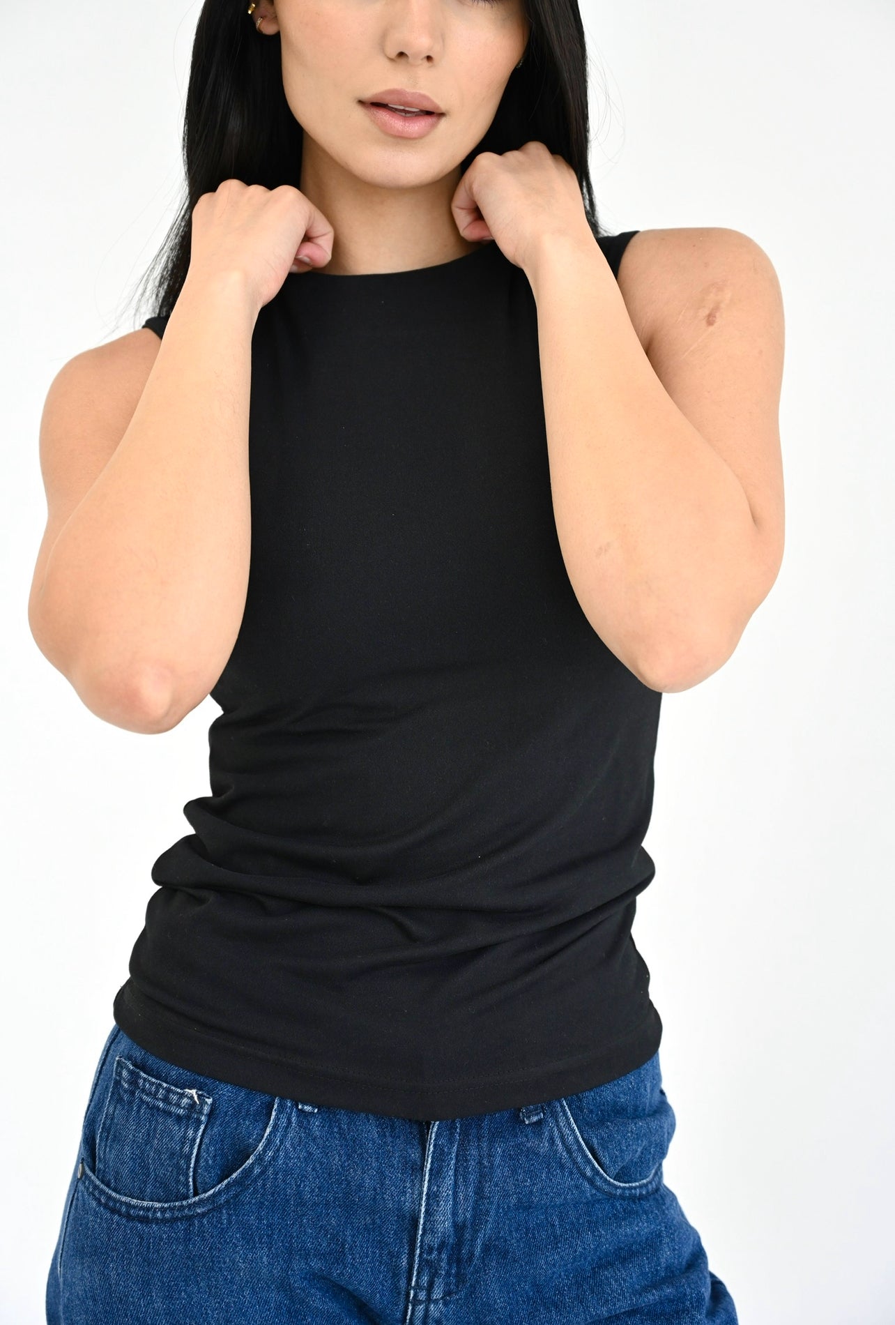The Essential Tank in black