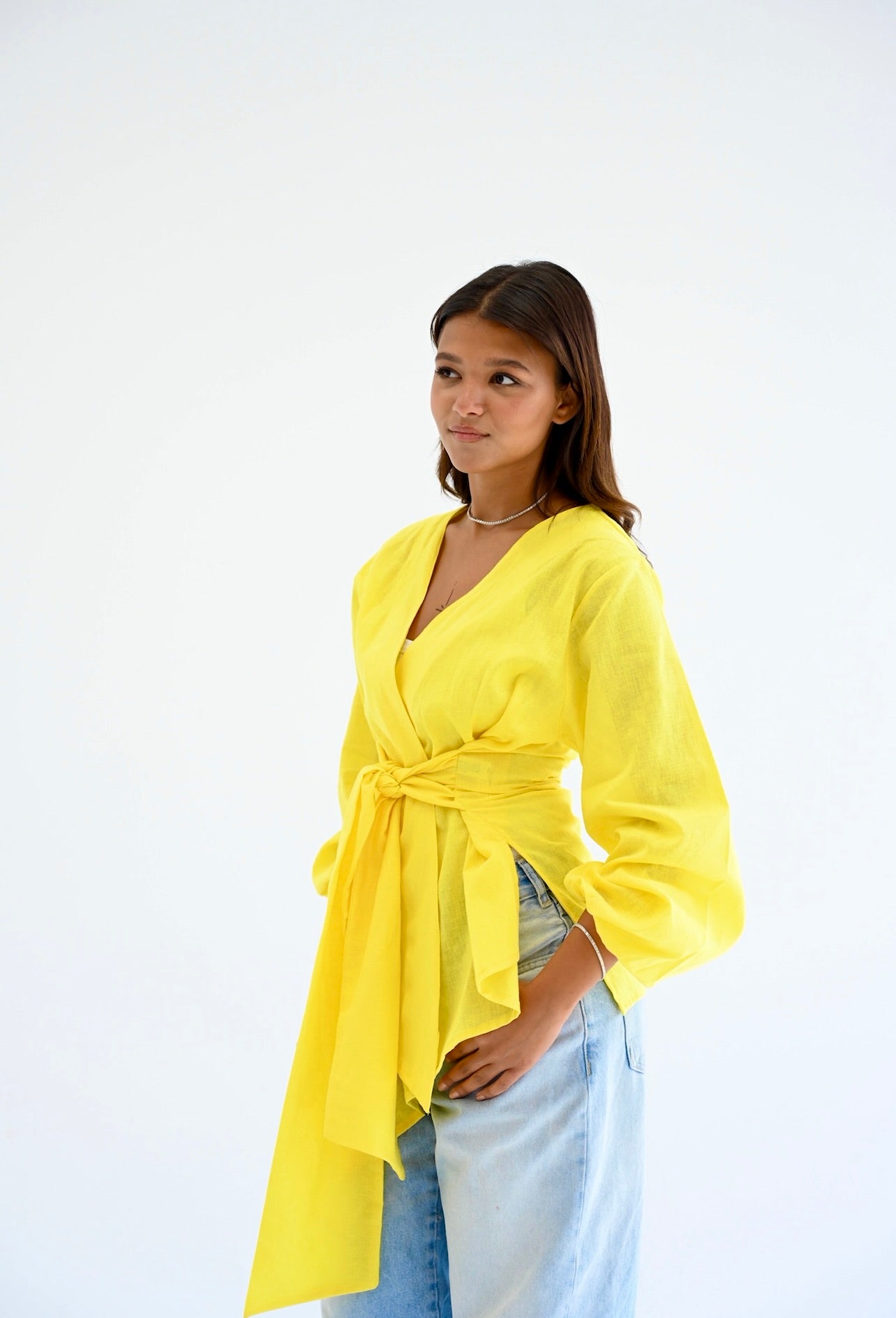 Palmer blouse in yellow