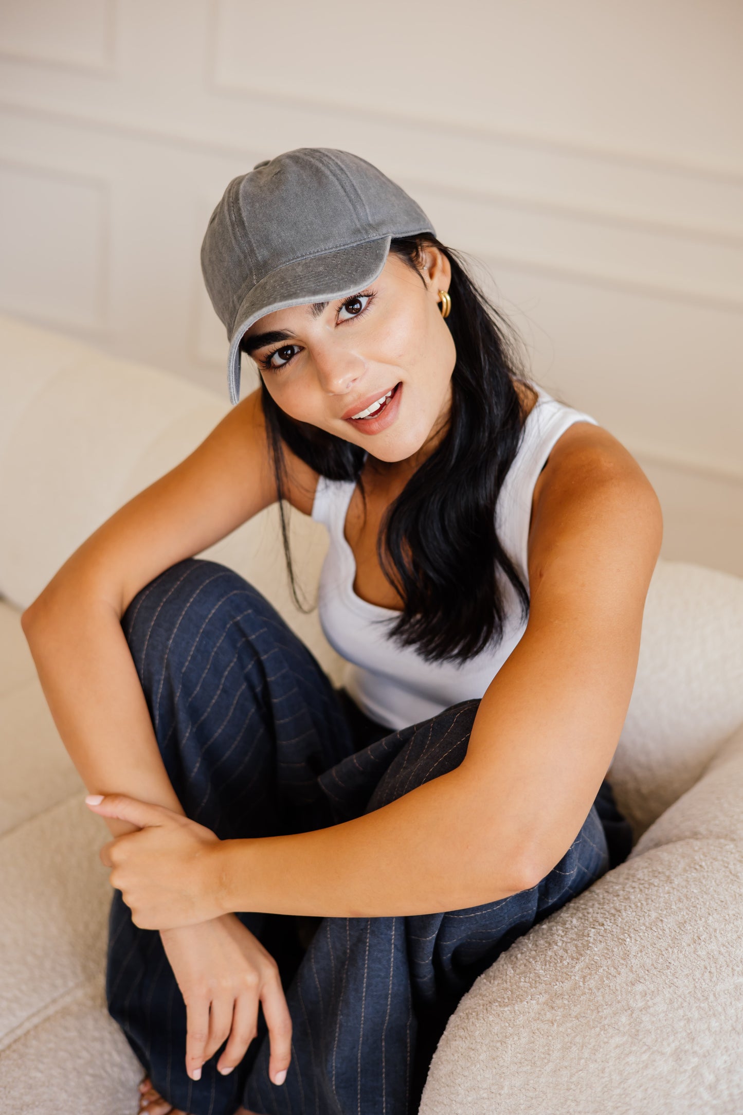The coolest cap in washed-grey