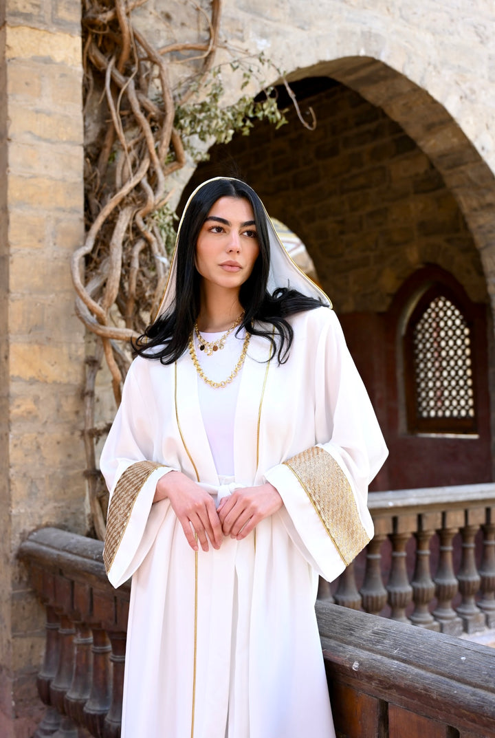 The majestic-gowns in off white