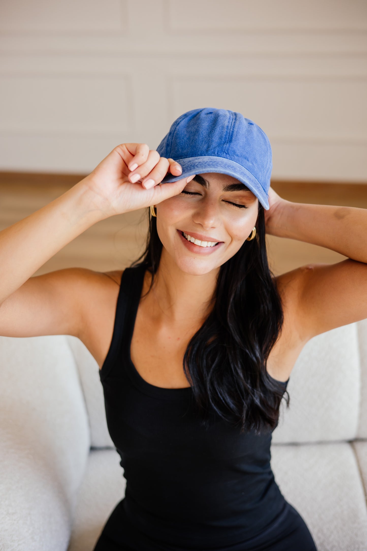 The coolest cap in blue