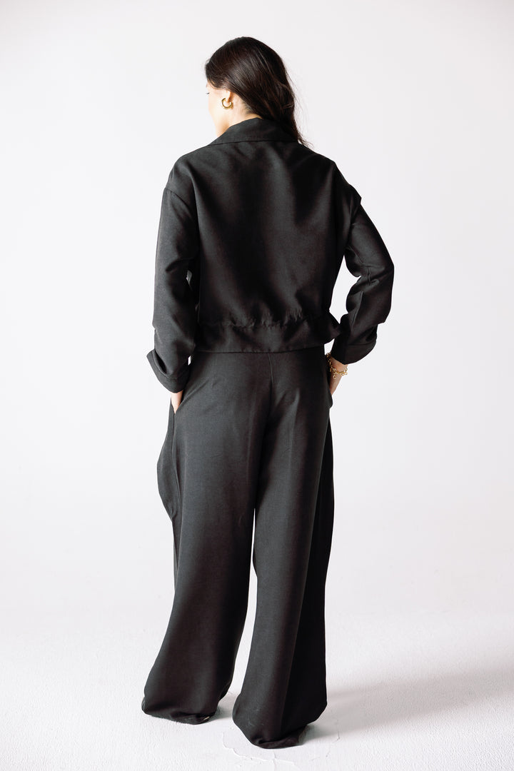 Cobra dune shirt in black