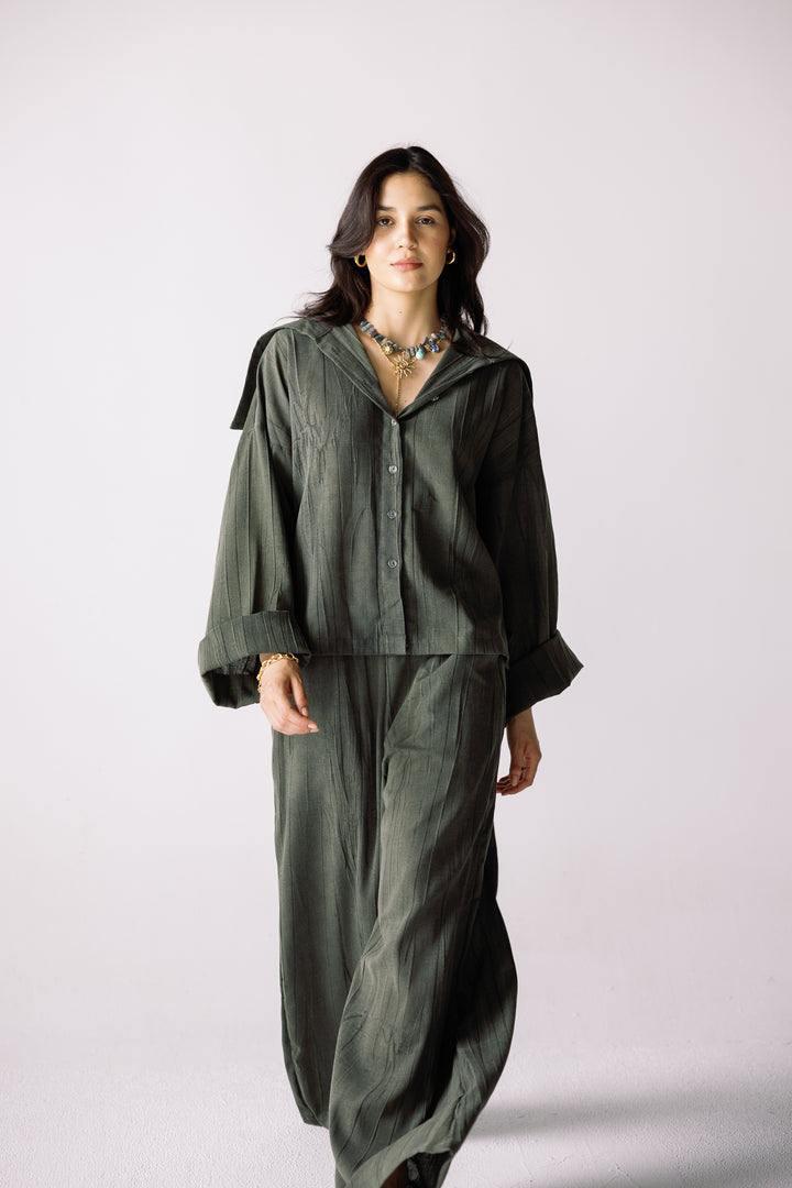 Sailor set in olive