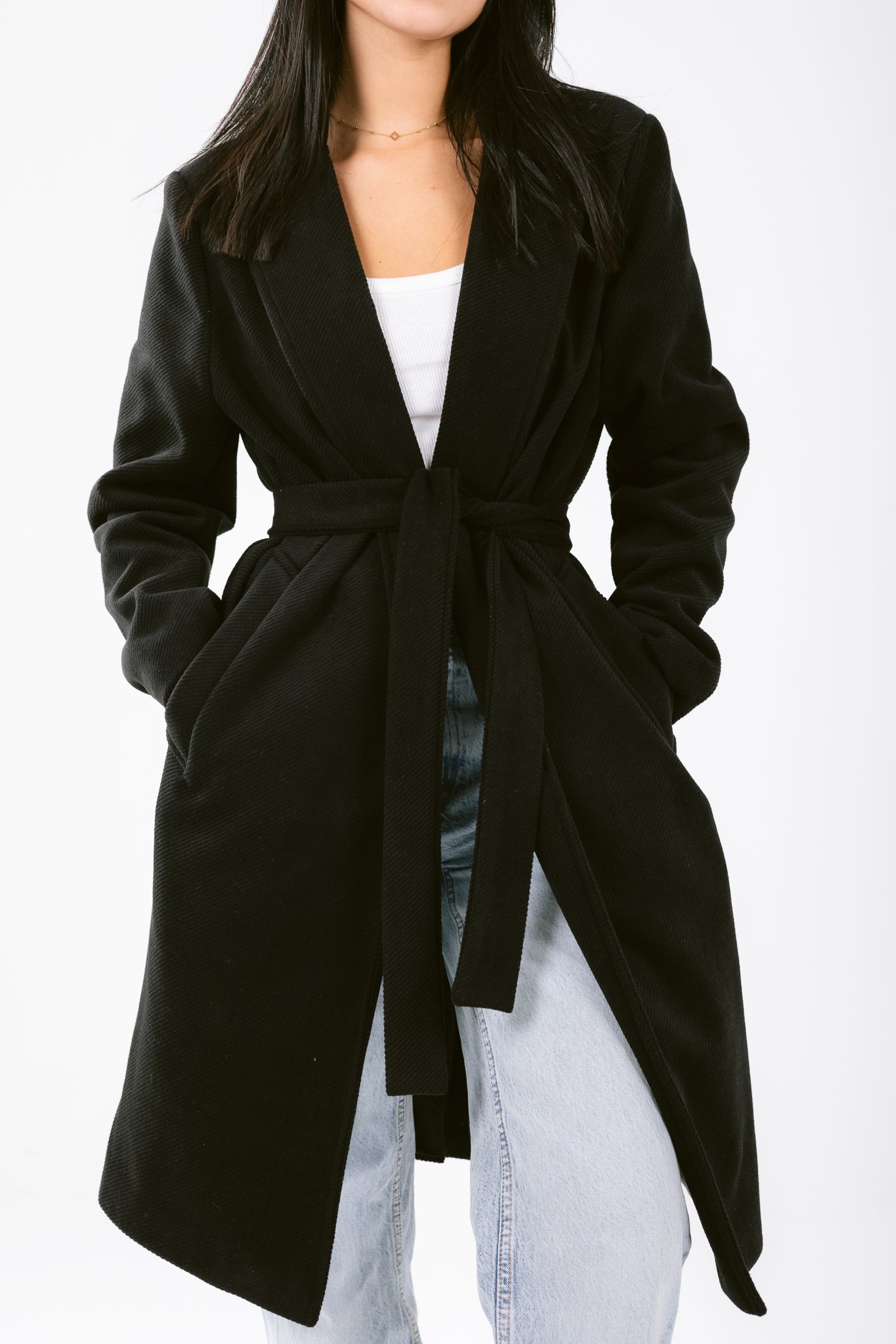 The perfect coat in black