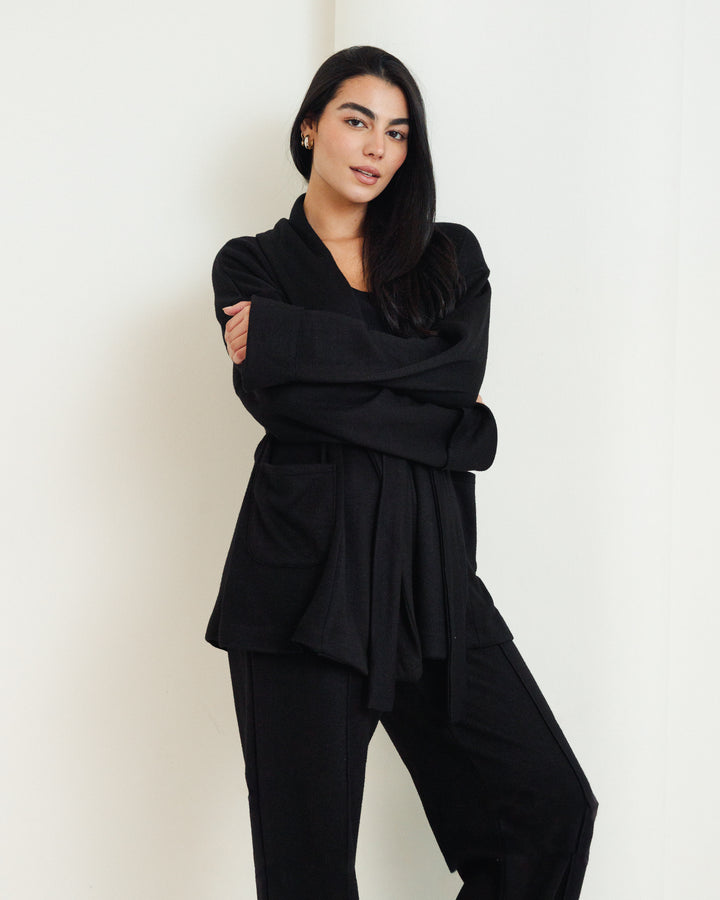 The Cozy Set in Black