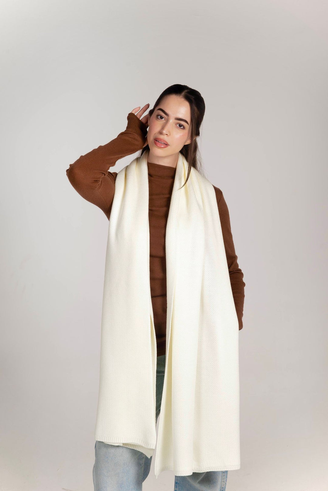 The Dreamy Shawl In Off White