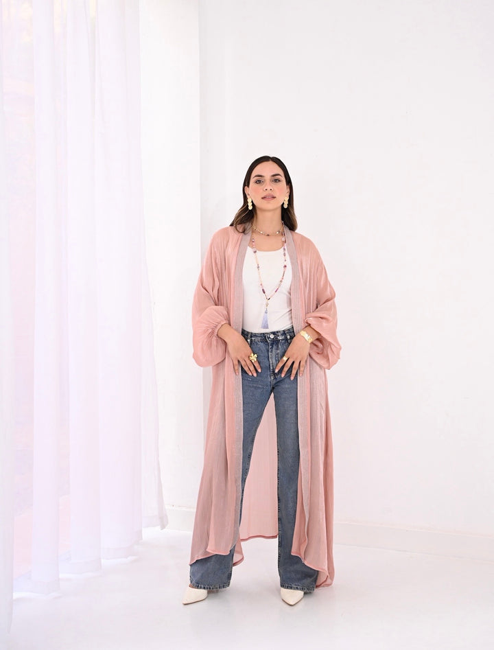 Noor Kaftan In Rose