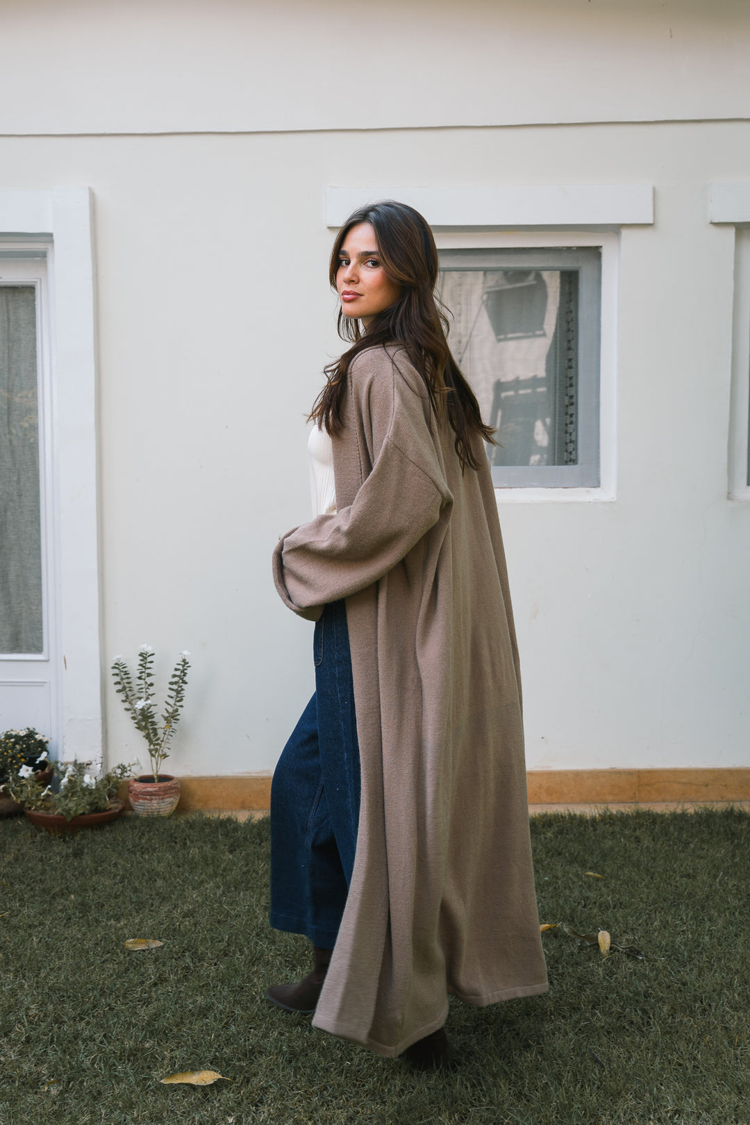 The Longline Cardigan – cafe
