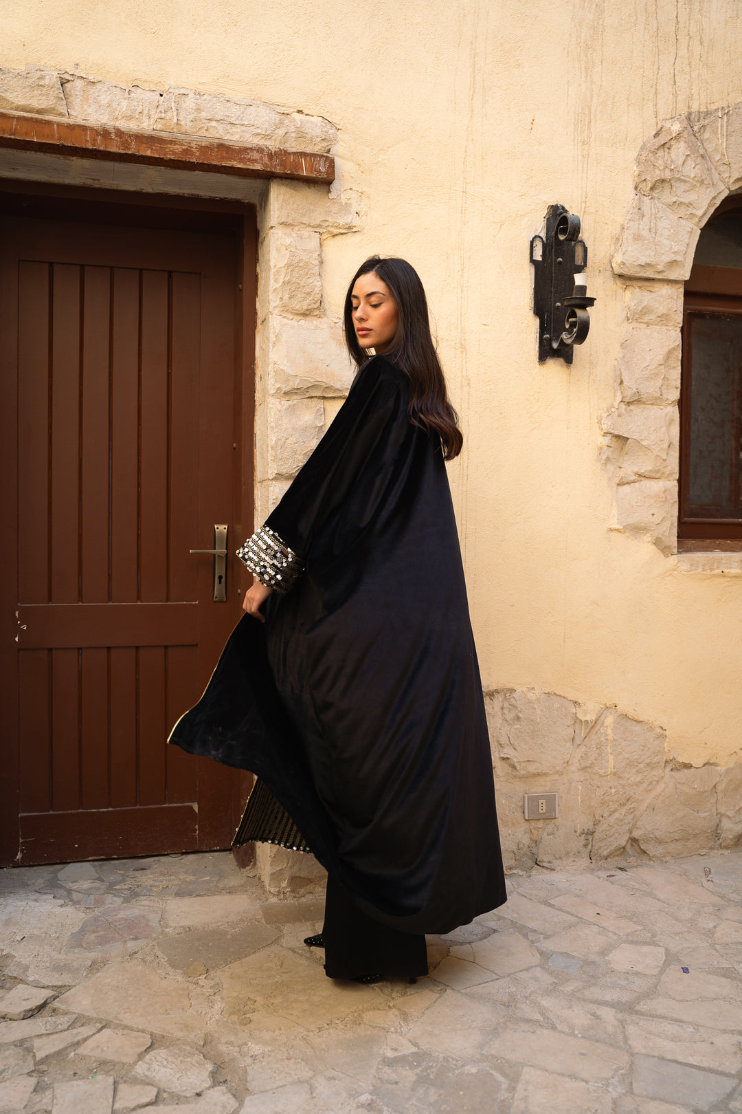 Midnight spark kaftan