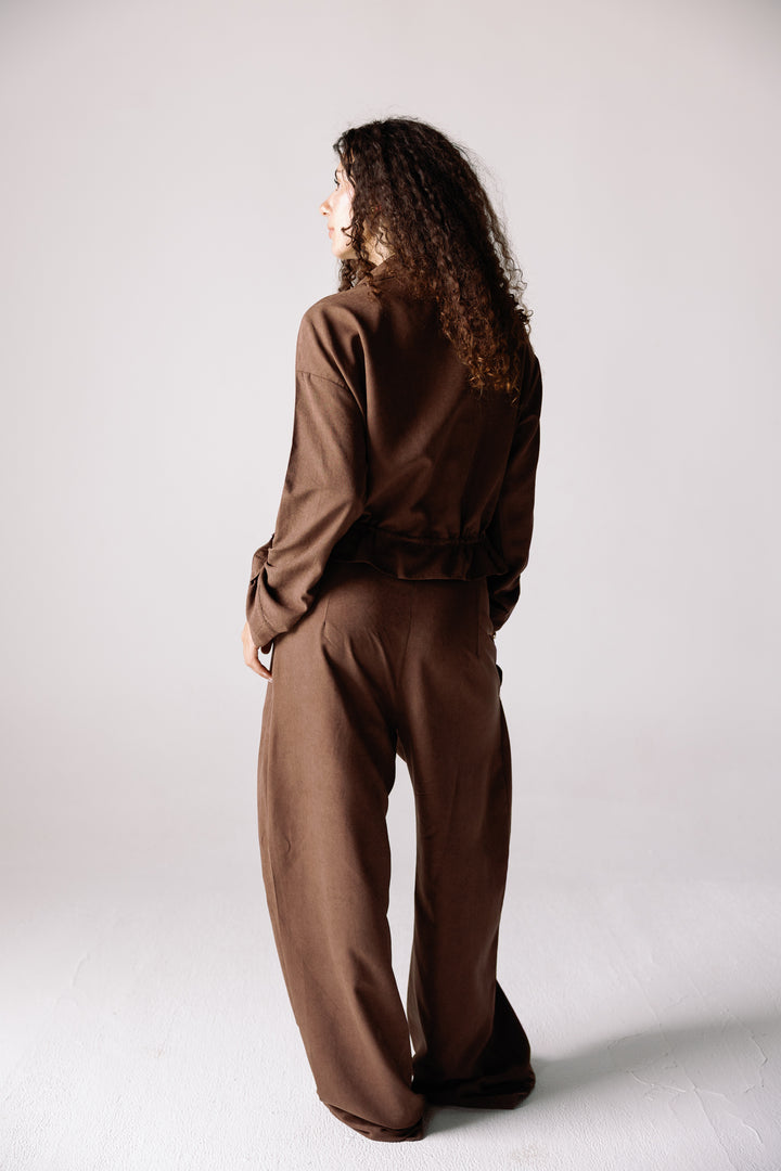 Cobra dune shirt in brown