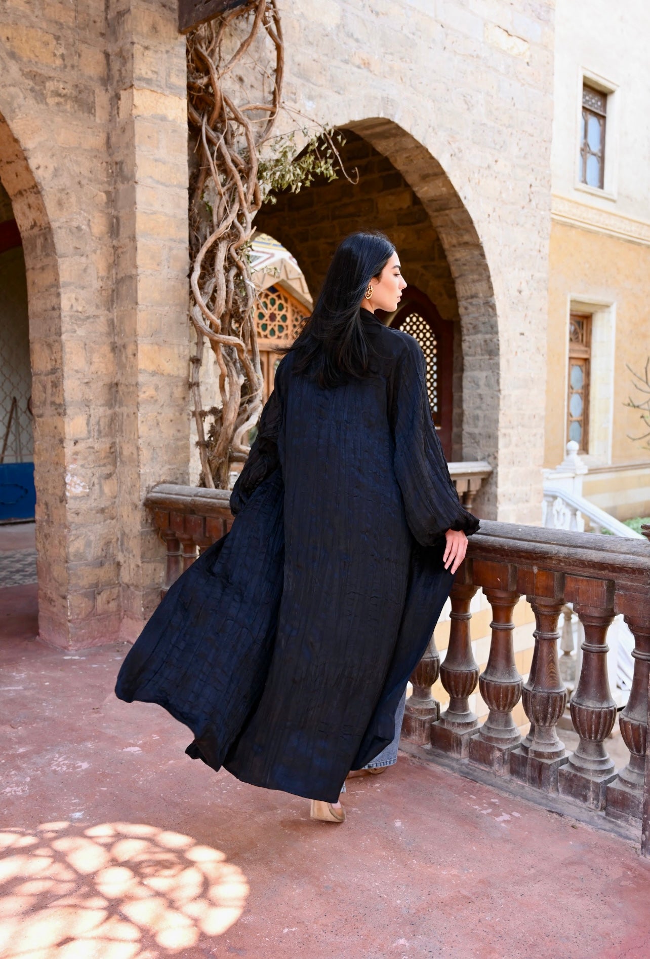Khayal cardigan in black
