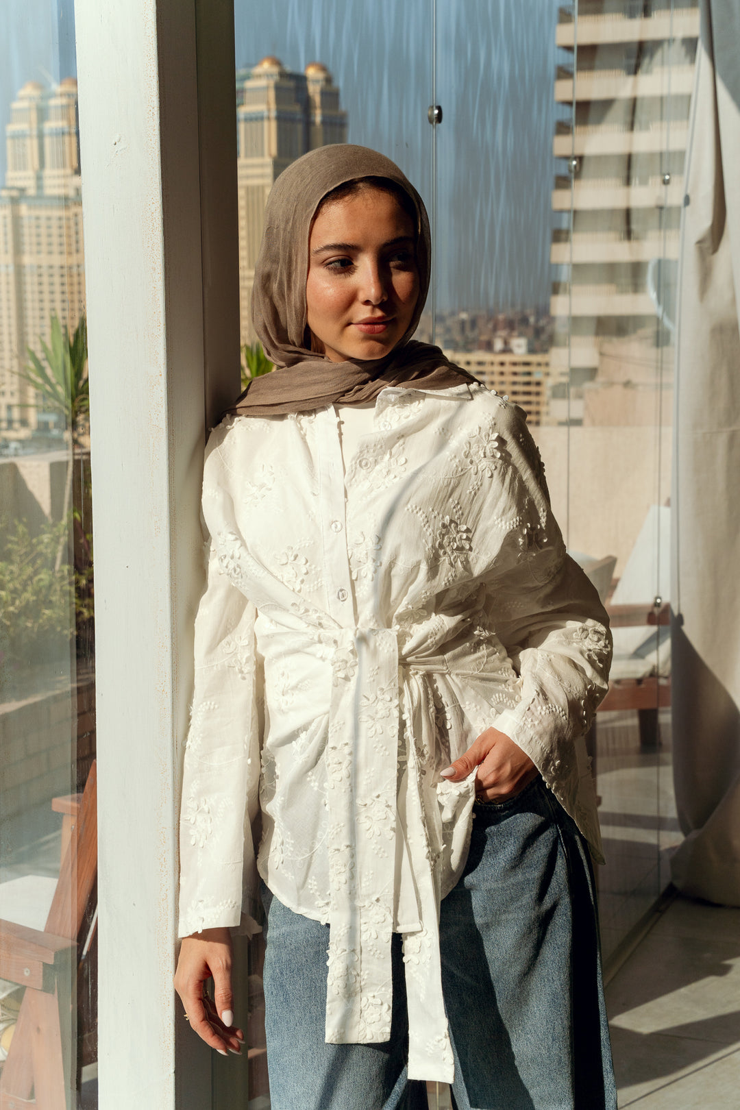 Lilly flora blouse