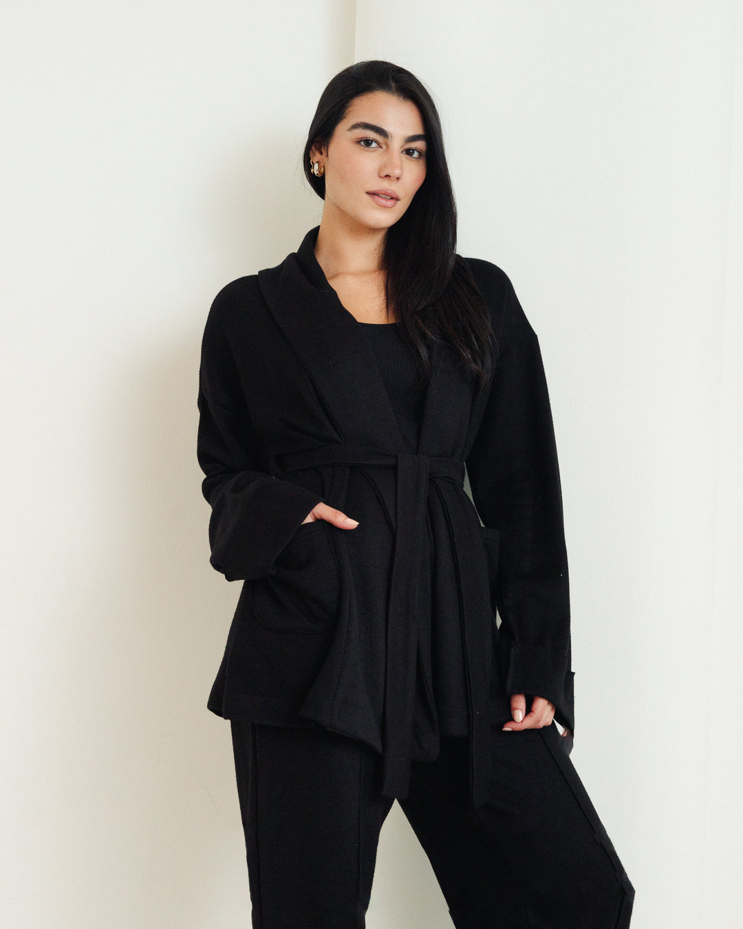 The Cozy Set in Black