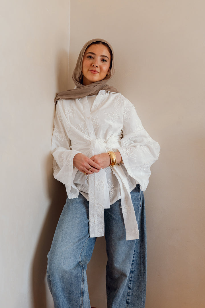 Lilly flora blouse