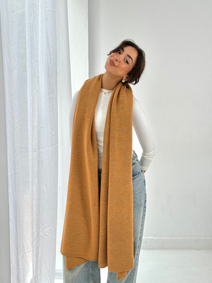 The Dreamy Shawl In Camel