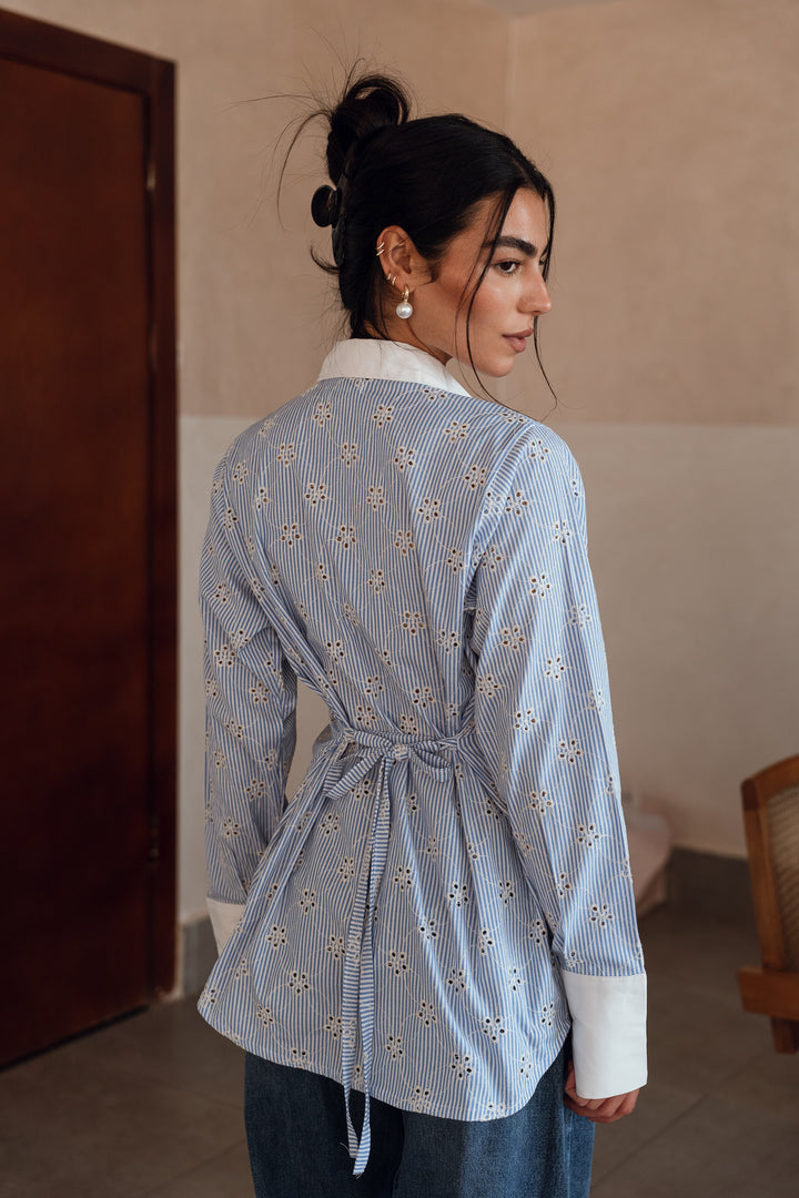 Embroidered Tailored Shirt