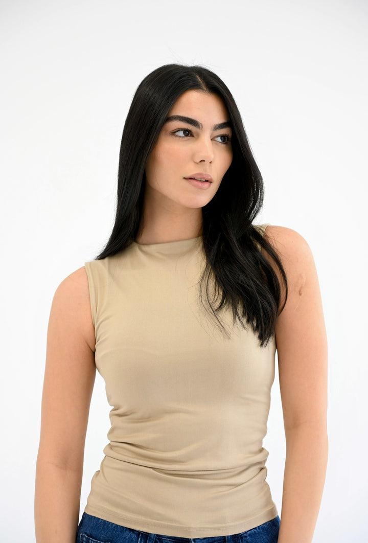 The Essential Tank In Beige