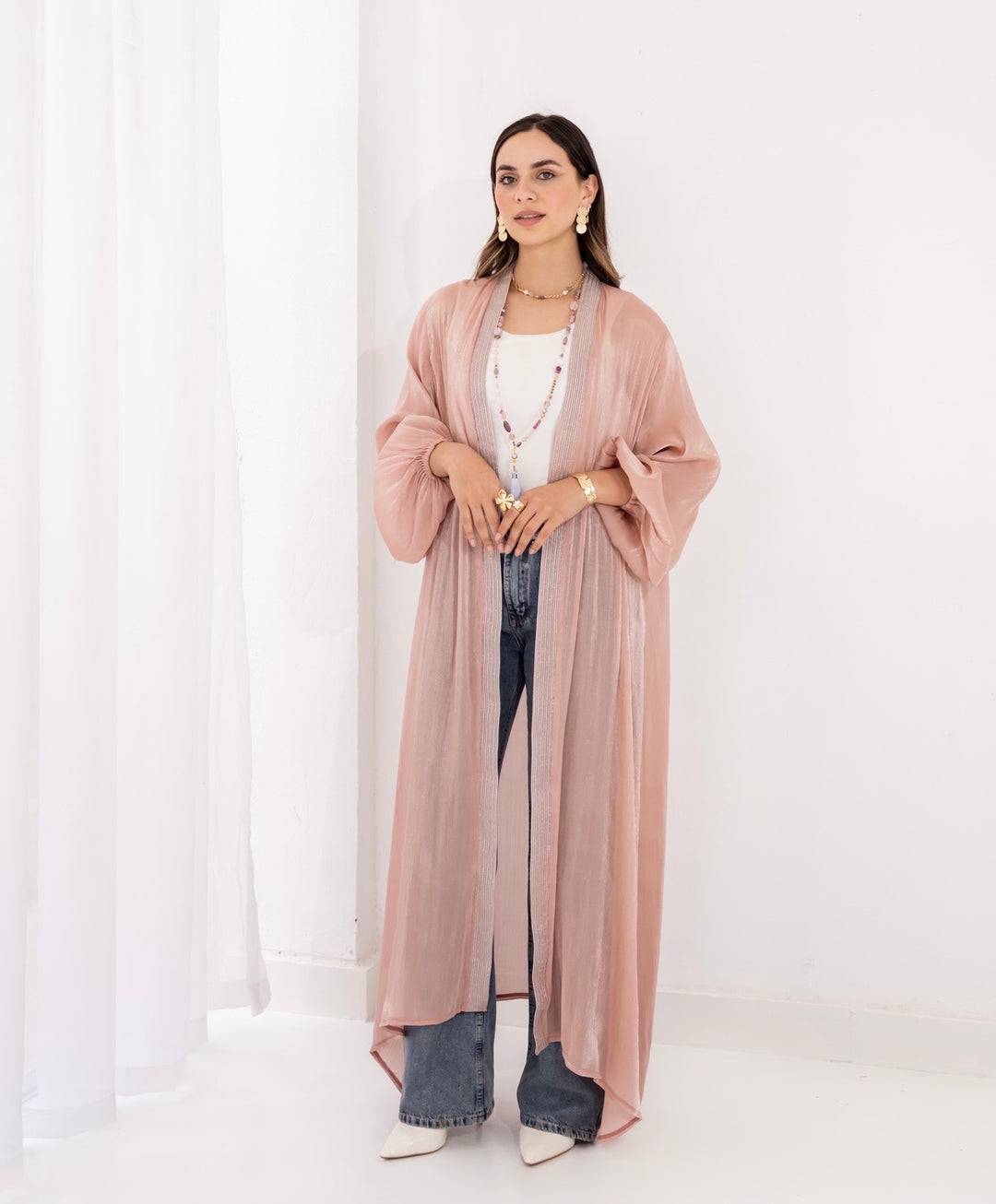 Noor Kaftan In Rose