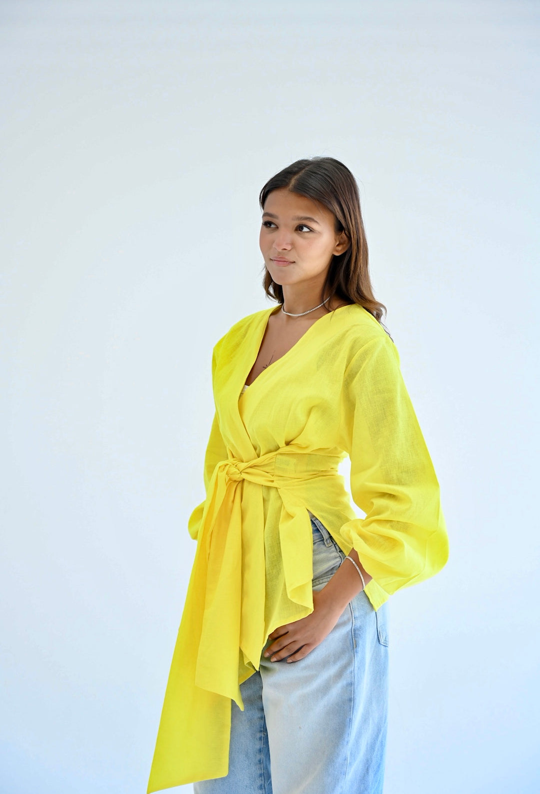 Palmer blouse in yellow