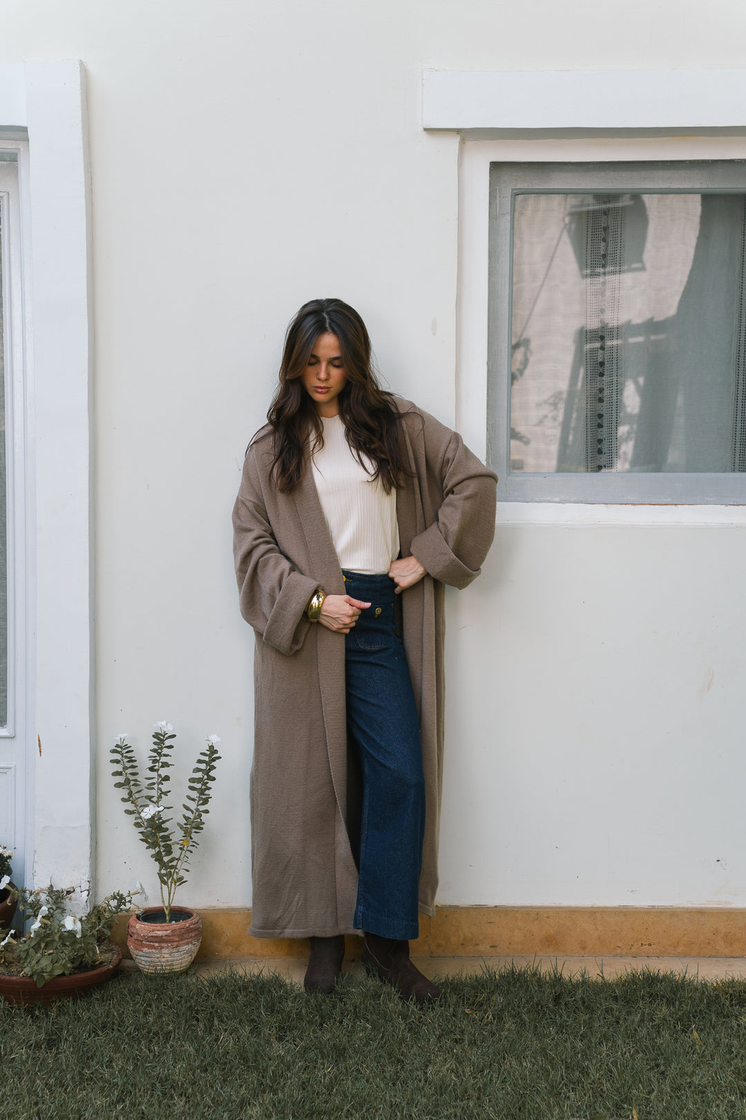 The Longline Cardigan – cafe