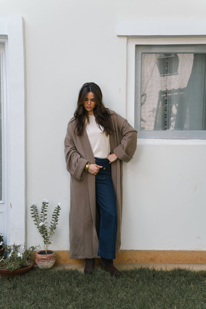 The Longline Cardigan – cafe