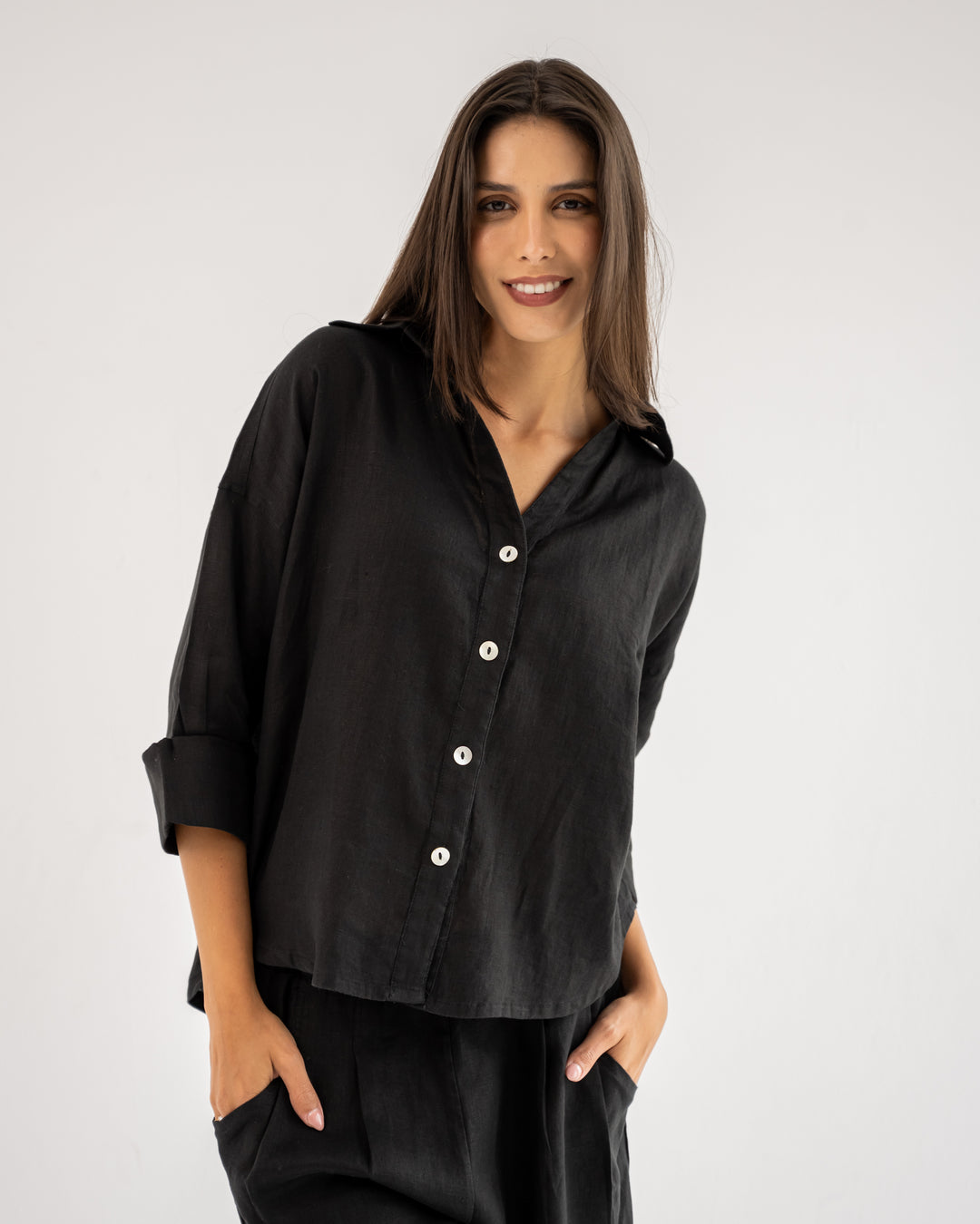 Loose Muse shirt In Black