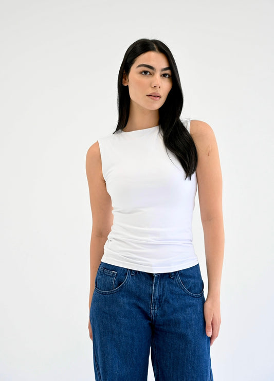 The Essential Tank in white