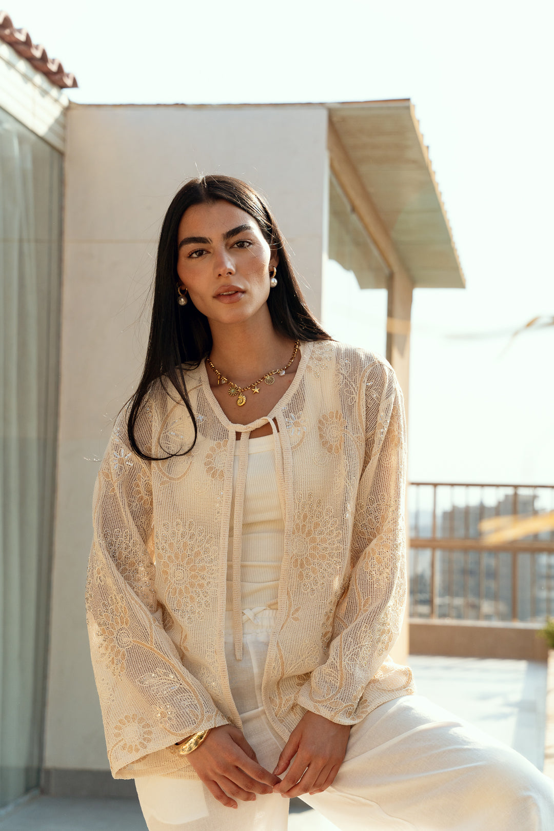 Seashells cardigan