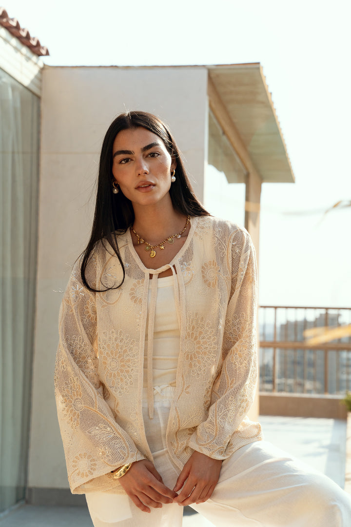 Seashells cardigan