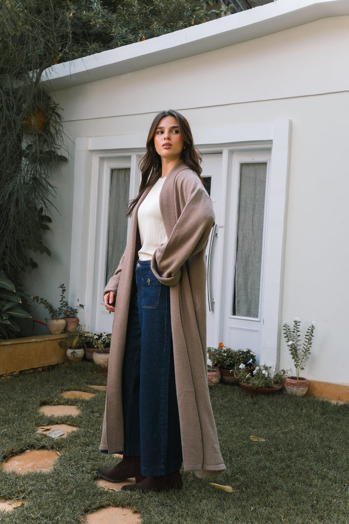 The Longline Cardigan – cafe