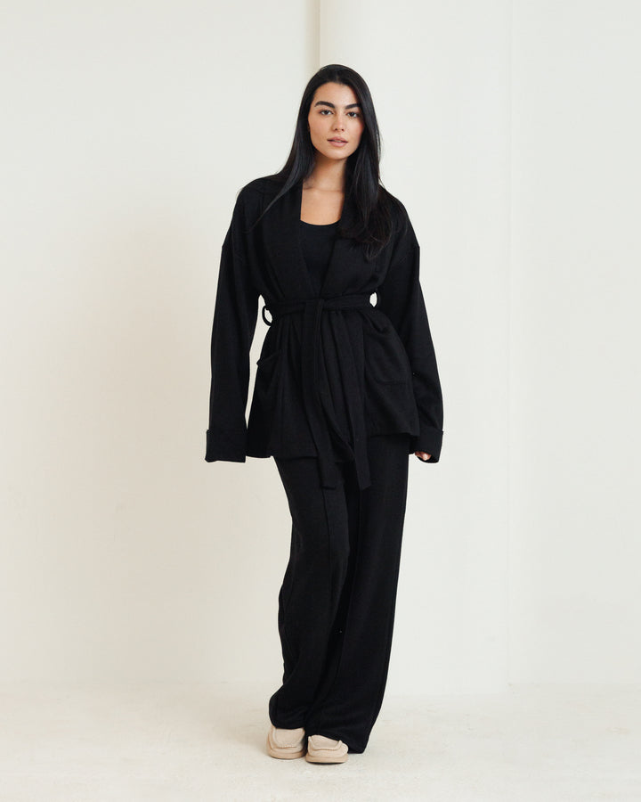 The Cozy Set in Black