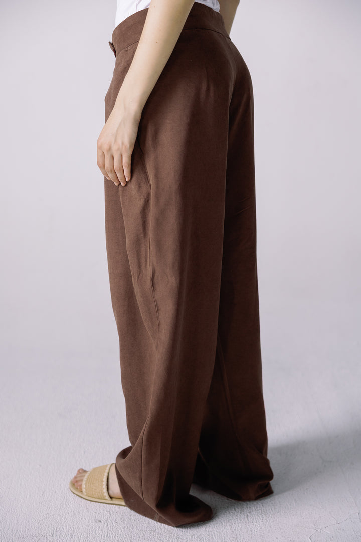 Cobra tailored pants in brown