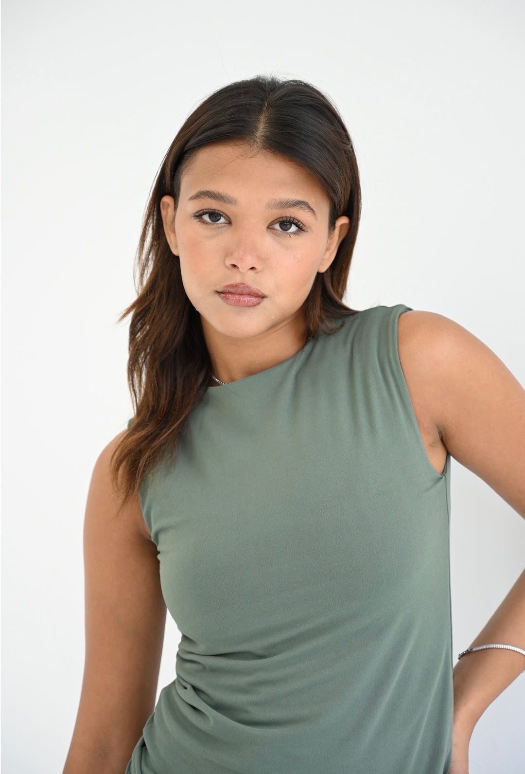 The Essential Tank In Olive