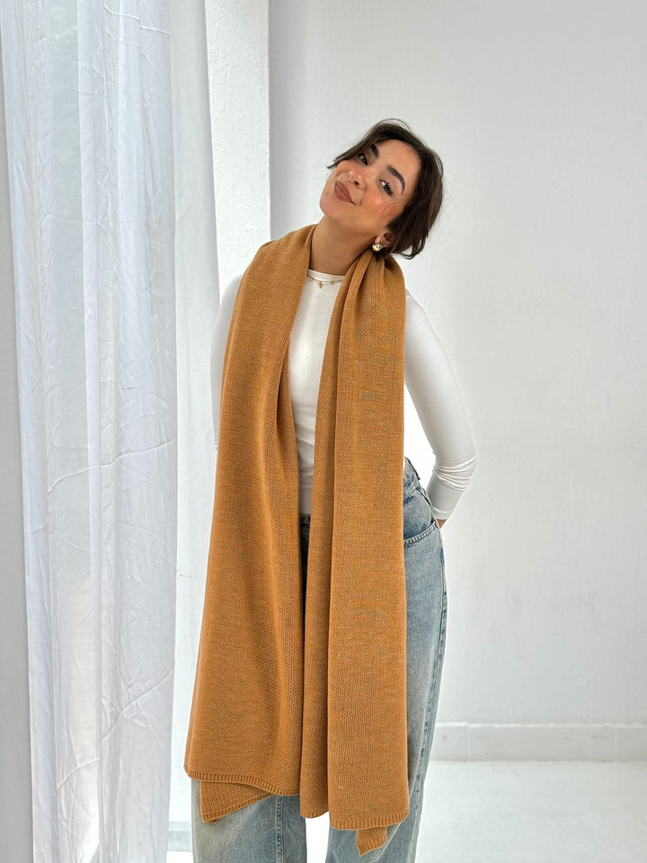 The Dreamy Shawl In Camel