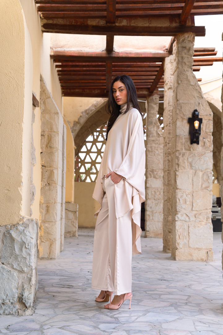 The Signature Tie Set In Beige