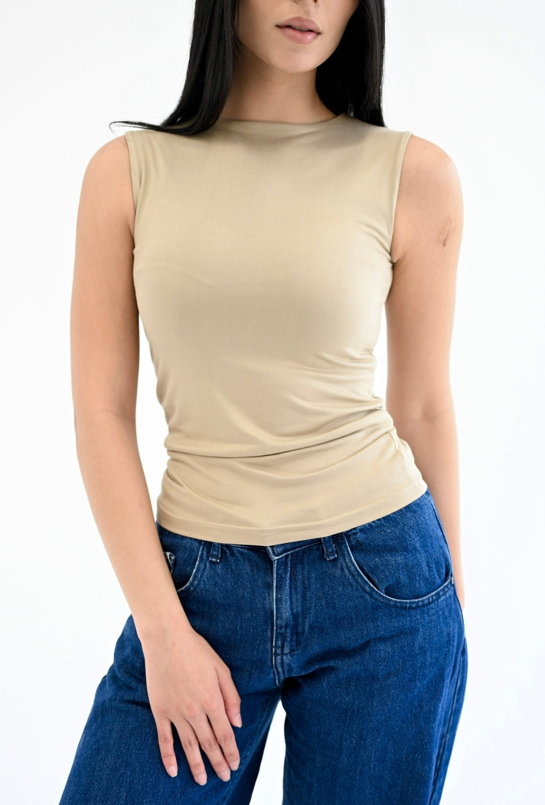 The Essential Tank In Beige