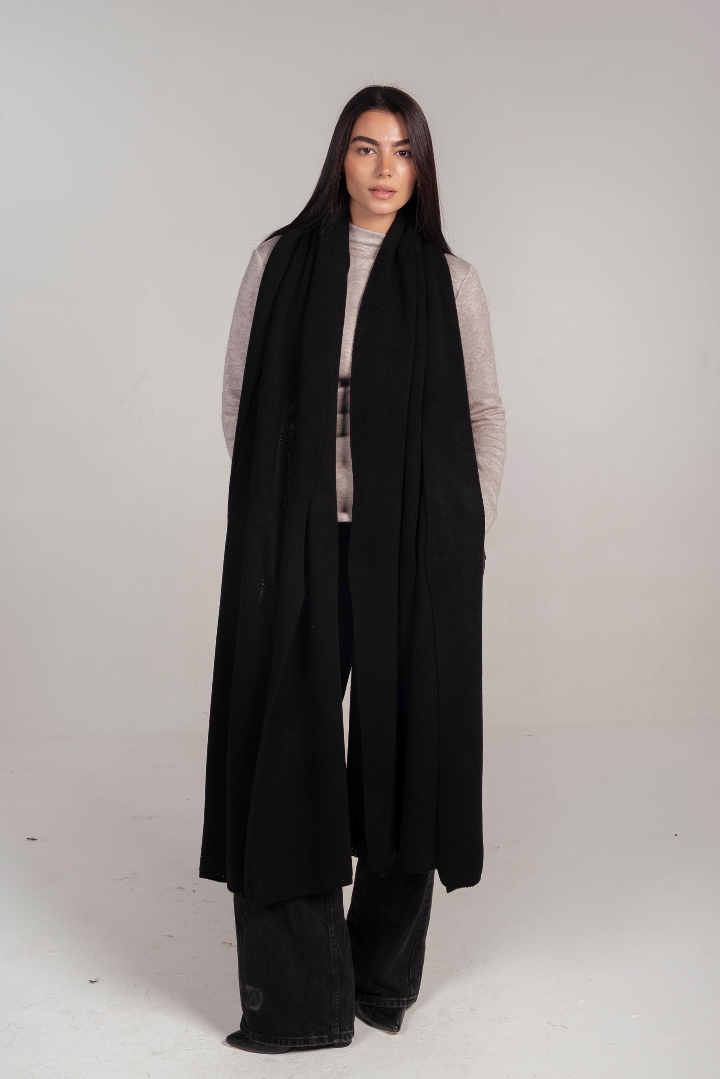 The Dreamy Shawl In Black