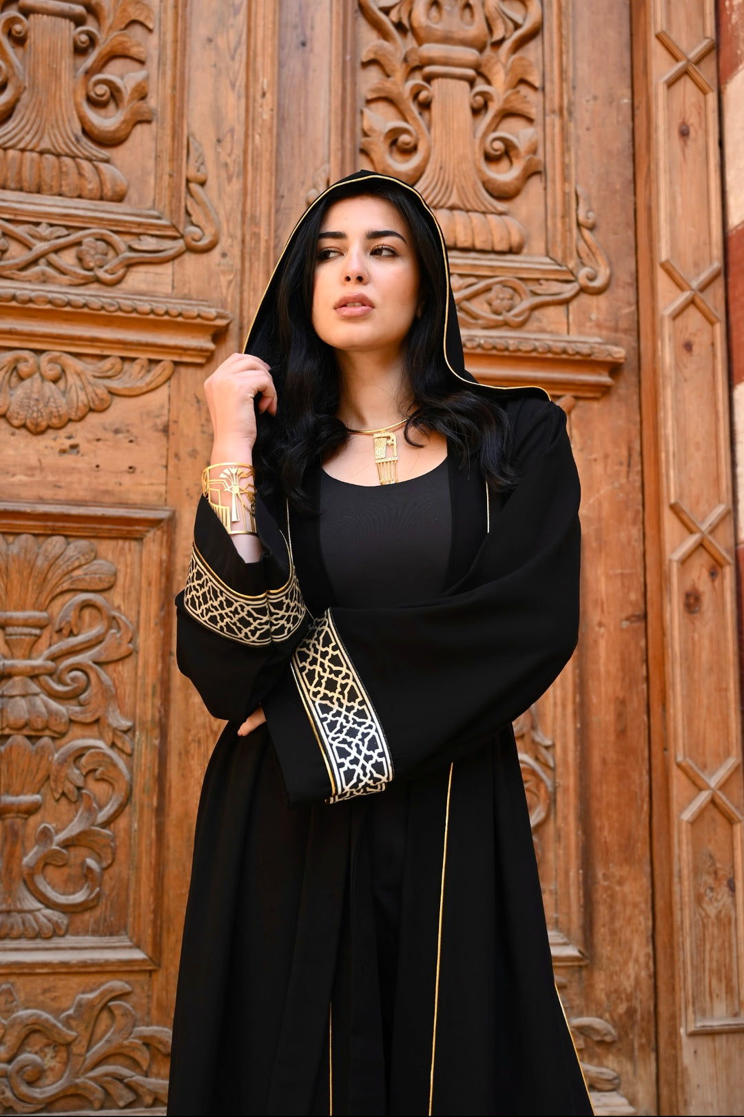 The majestic-gowns in black