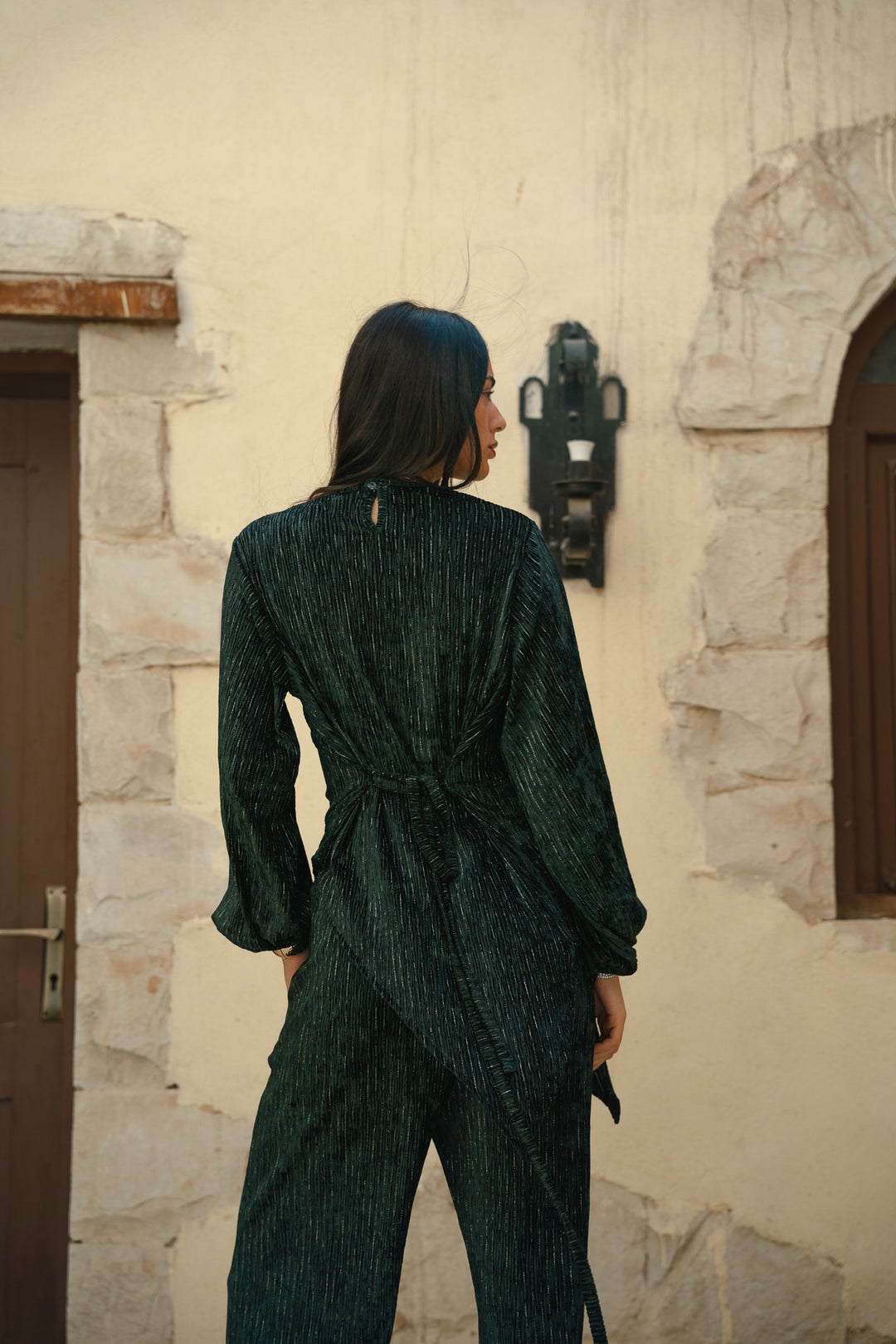 Star light set in green