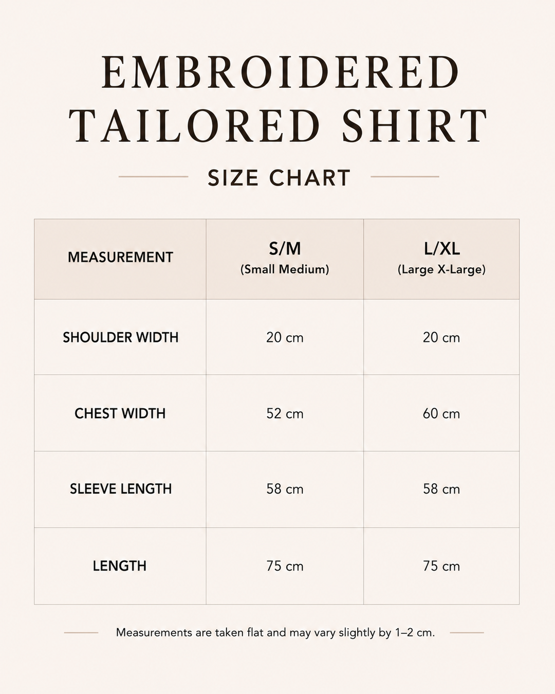 Embroidered Tailored Shirt