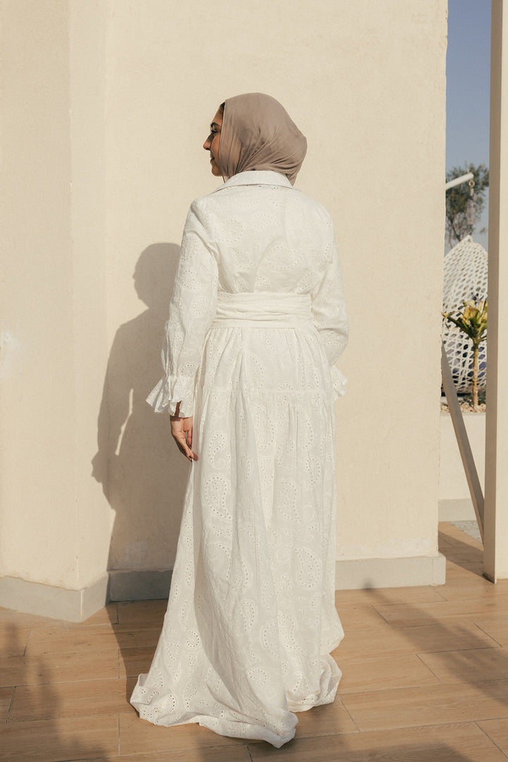 Aria Embroidered Dress