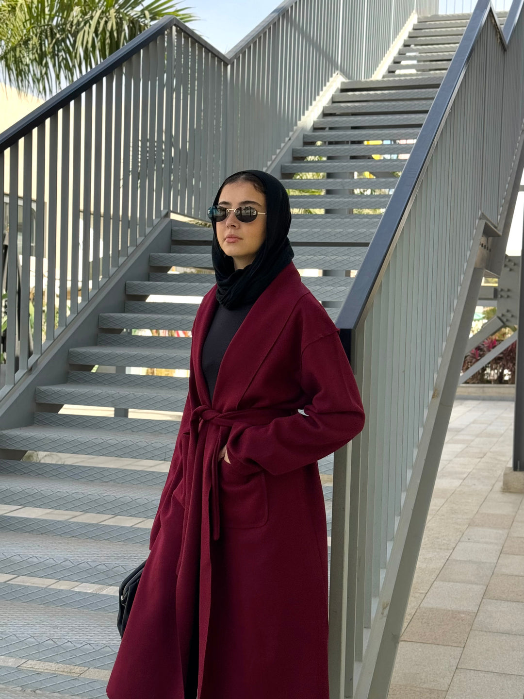 Timeless Burgundy Coat