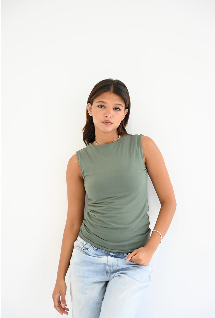 The Essential Tank In Olive