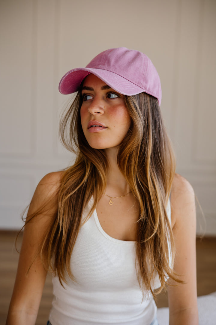 The Coolest Cap In Pinkish-Purple