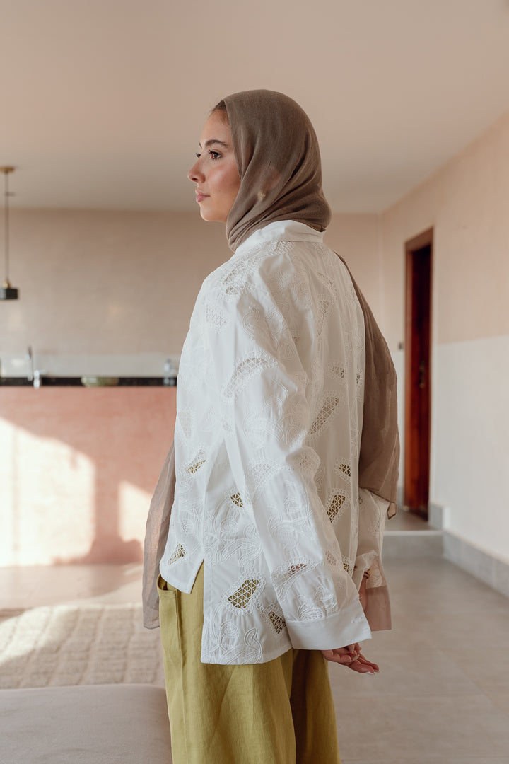 Lilly embroiled shirt