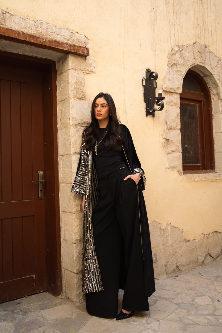 Midnight spark kaftan