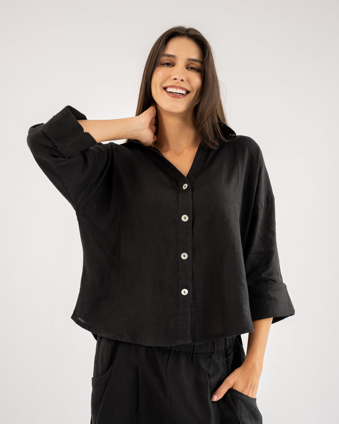 Loose Muse shirt In Black