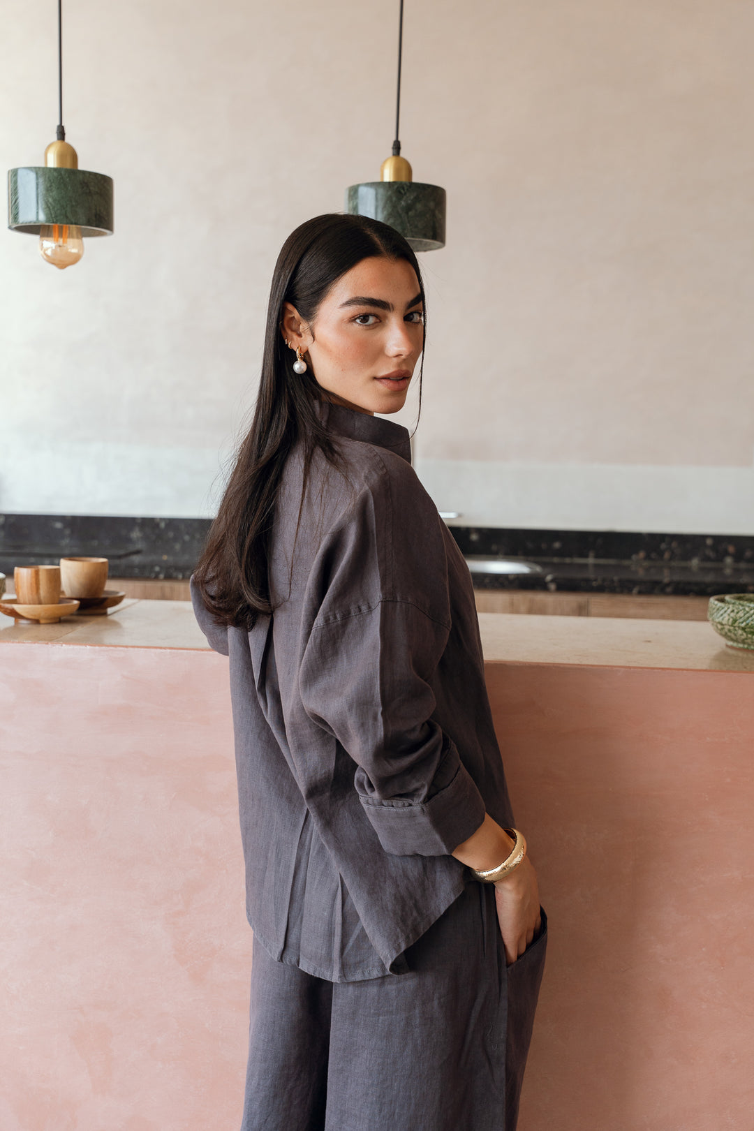 Loose Muse shirt in Grey
