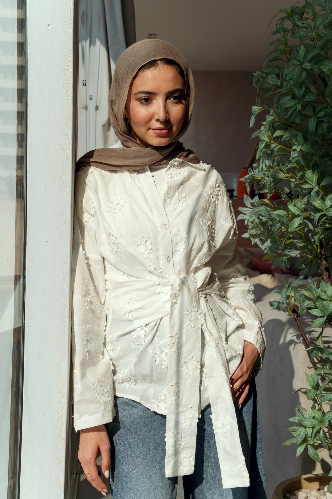 Lilly flora blouse