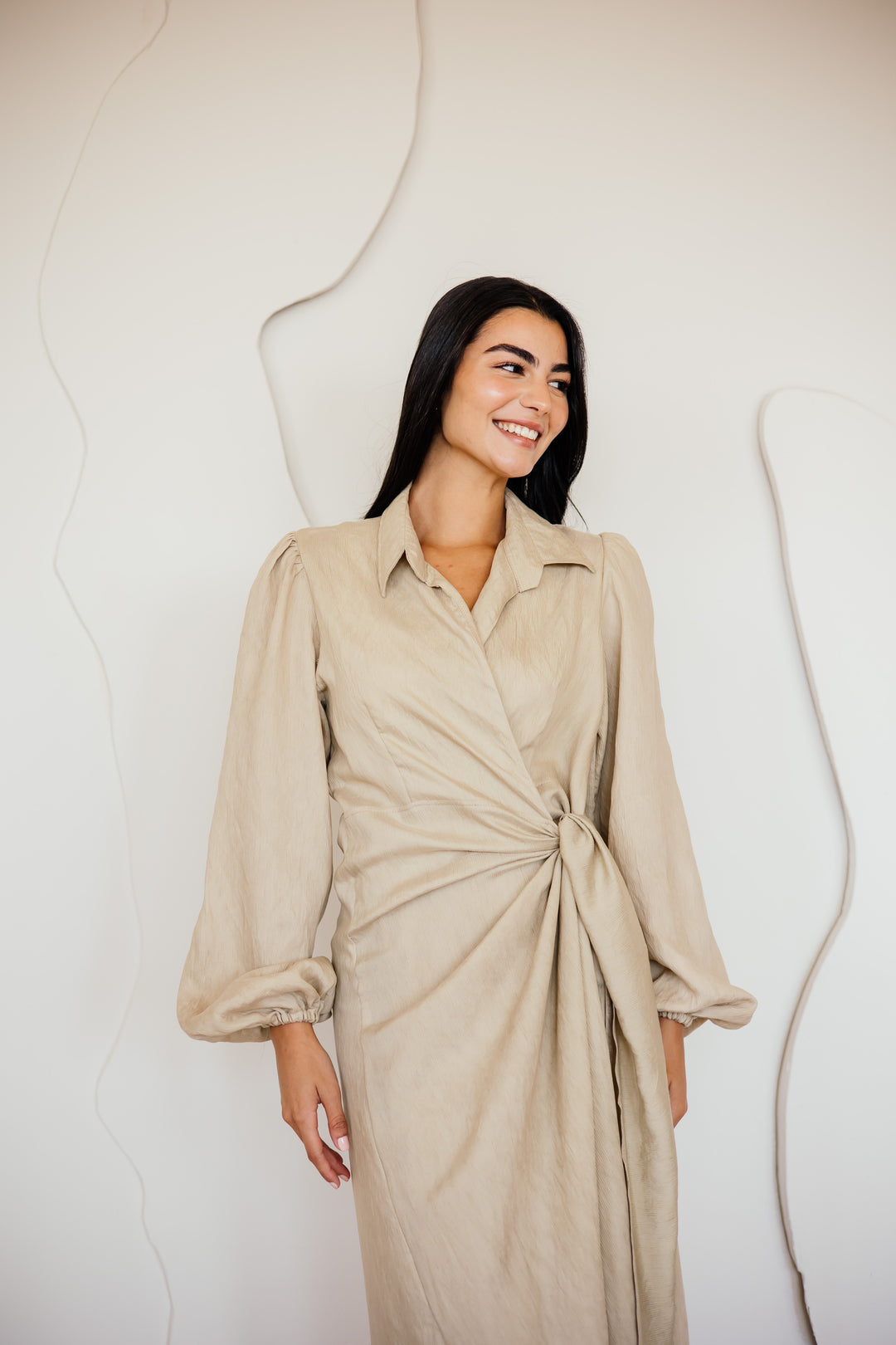 Serena Dress In Cafe